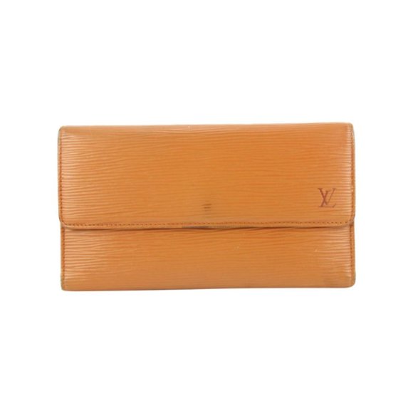 Louis Vuitton Brown Epi Leather Porte Tresor